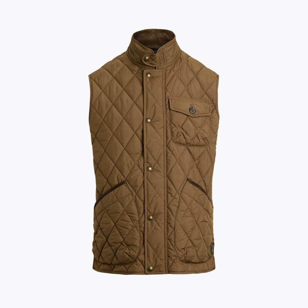 RL Beaton Quilted Utility Gilet Chestnut / S RL Beaton Quilted Utility Gilet