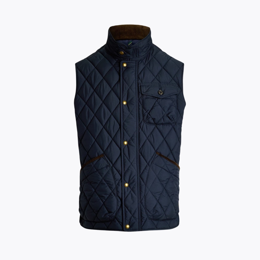RL Beaton Quilted Utility Gilet College Navy / S RL Beaton Quilted Utility Gilet