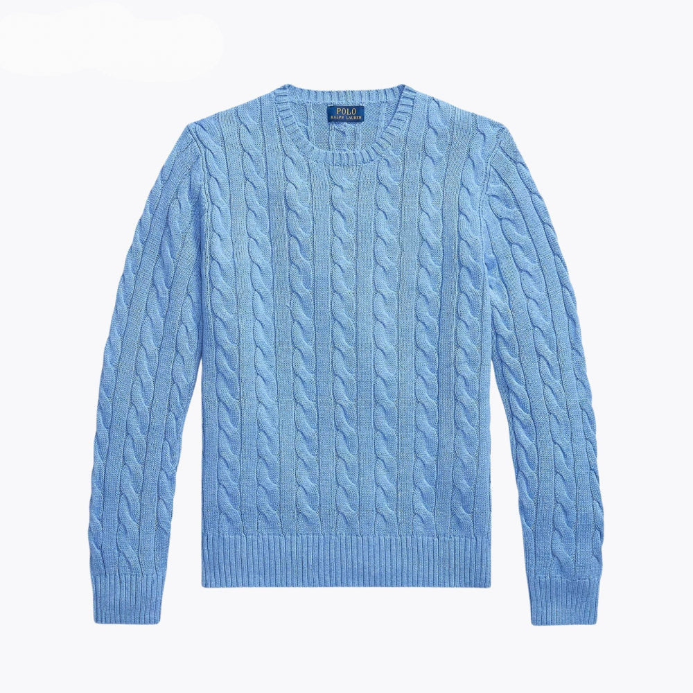 Cable-Knit Cotton Jumper
