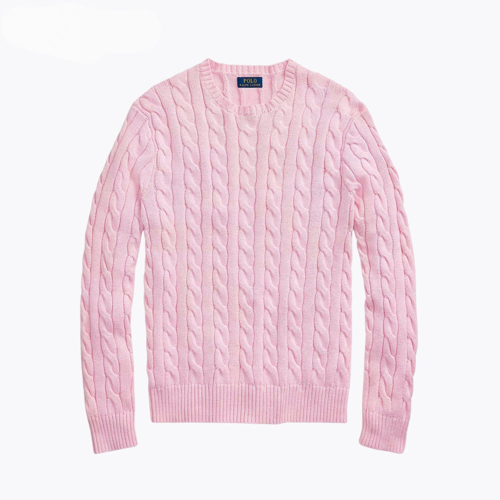 Cable-Knit Cotton Jumper