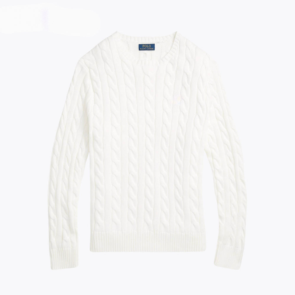 Cable-Knit Cotton Jumper