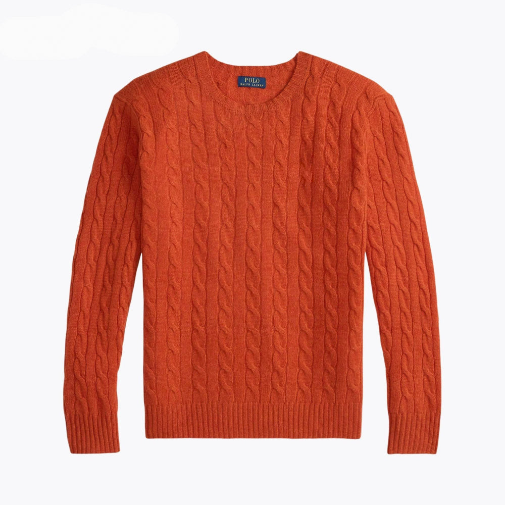 Cable-Knit Wool-Cashmere Jumper