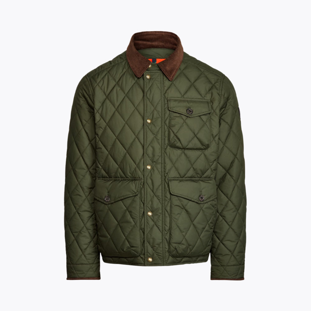RL The Beaton Quilted Jacket Company Olive / S RL The Beaton Quilted Jacket