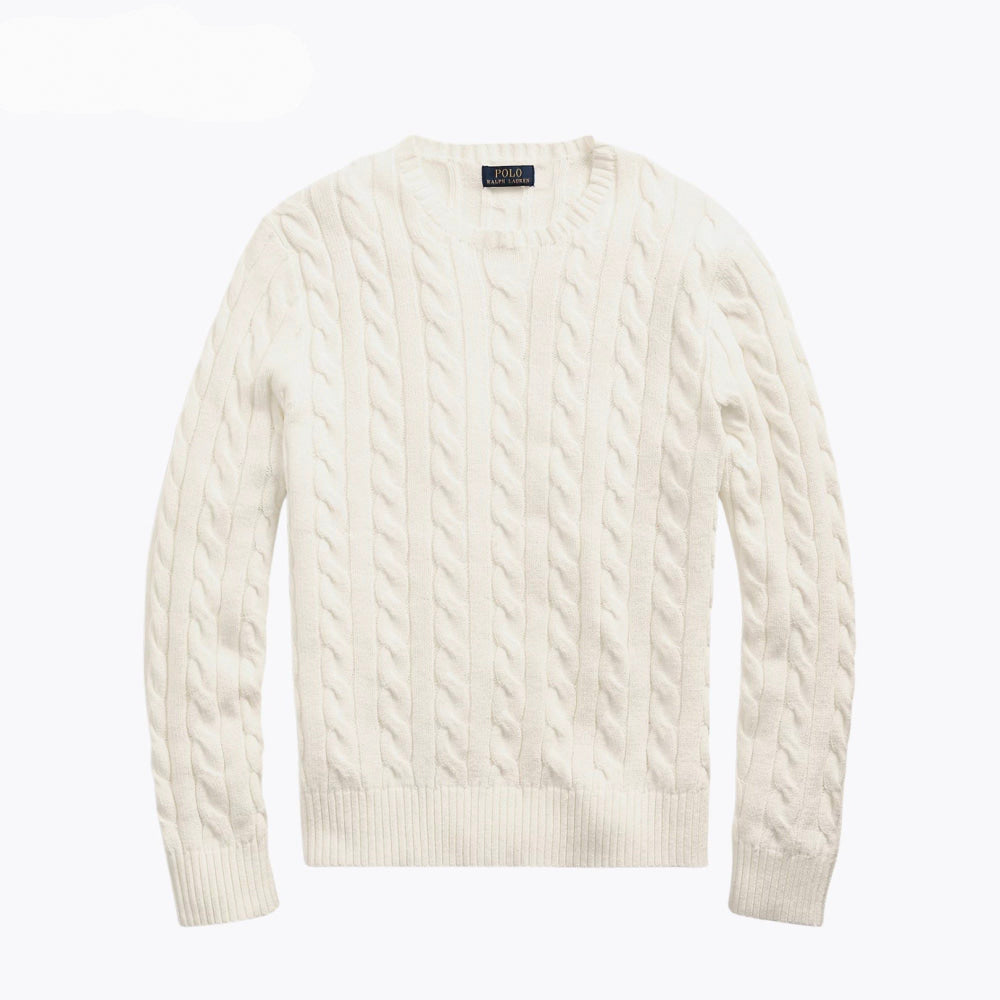 Cable-Knit Cotton Jumper
