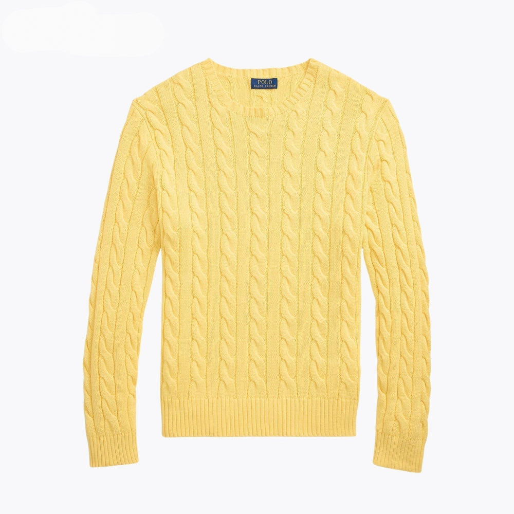 Cable-Knit Cotton Jumper