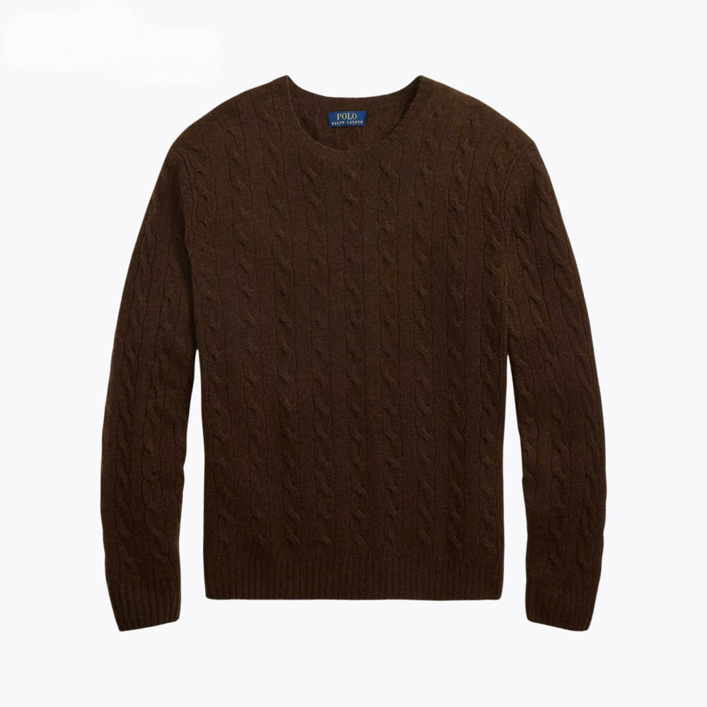 Cable-Knit Wool-Cashmere Jumper