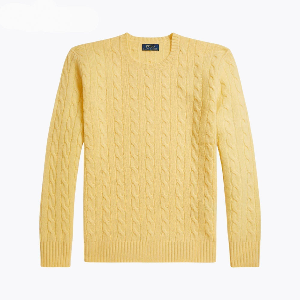 Cable-Knit Wool-Cashmere Jumper