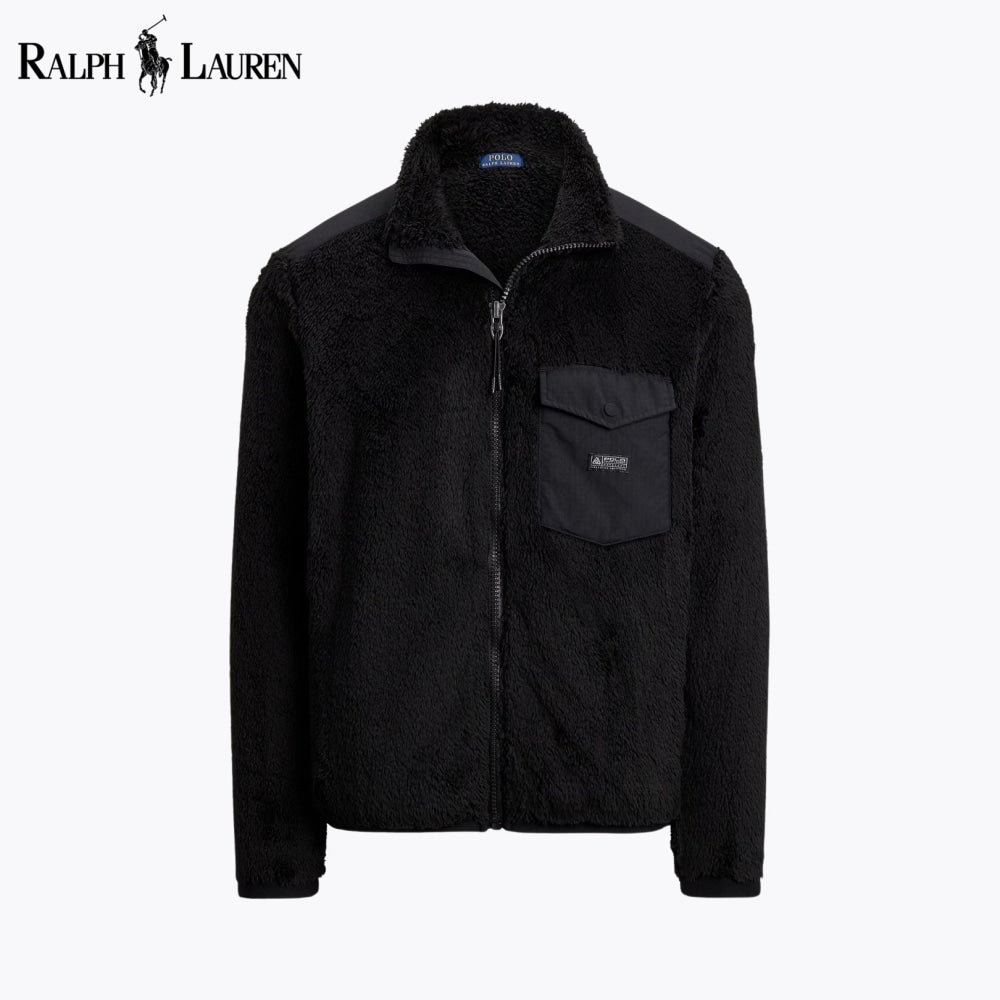 RL Curly Pile Fleece Jacket Black / S RL Curly Pile Fleece Jacket