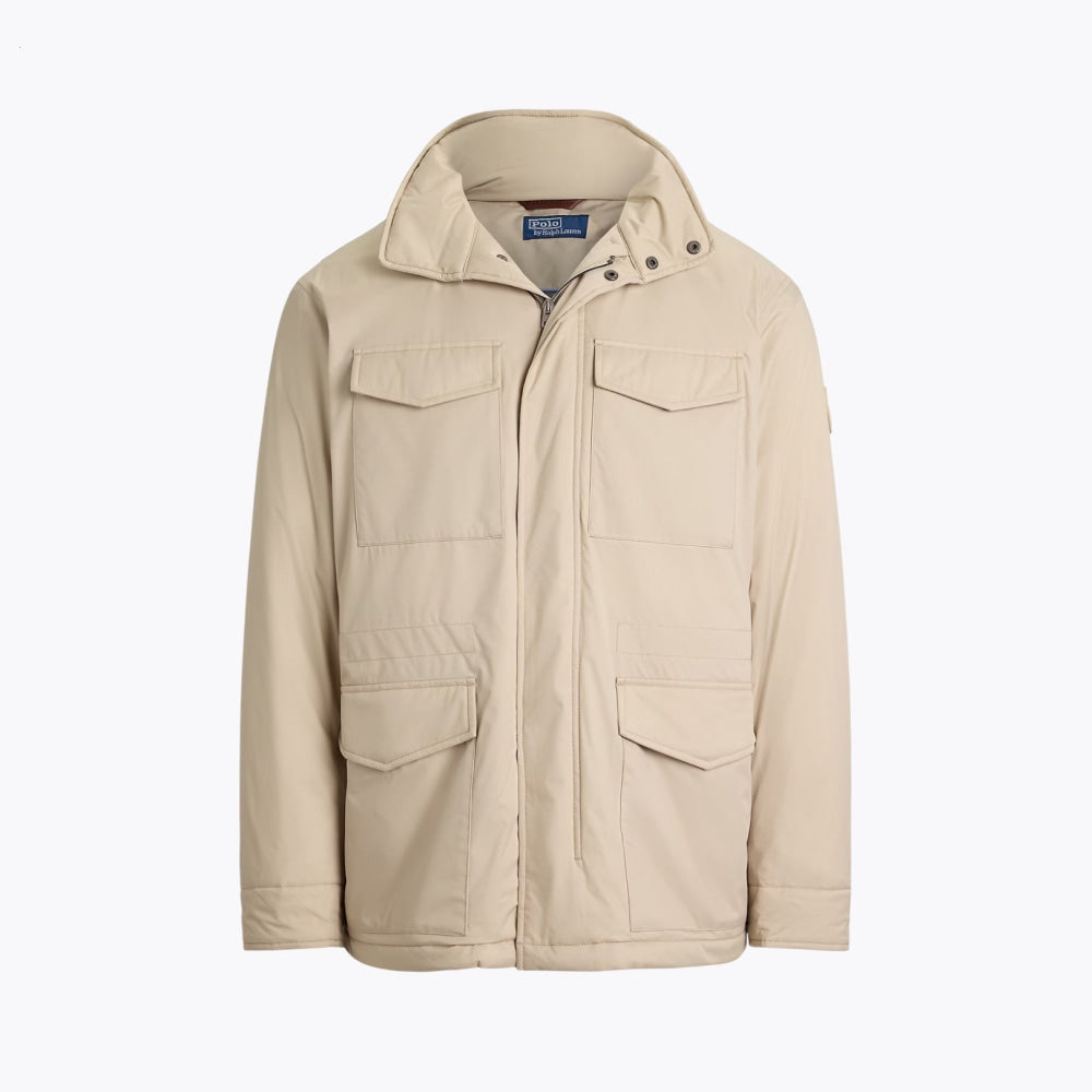 RL Gabardine Hooded Field Jacket Classic Stone / S RL Gabardine Hooded Field Jacket