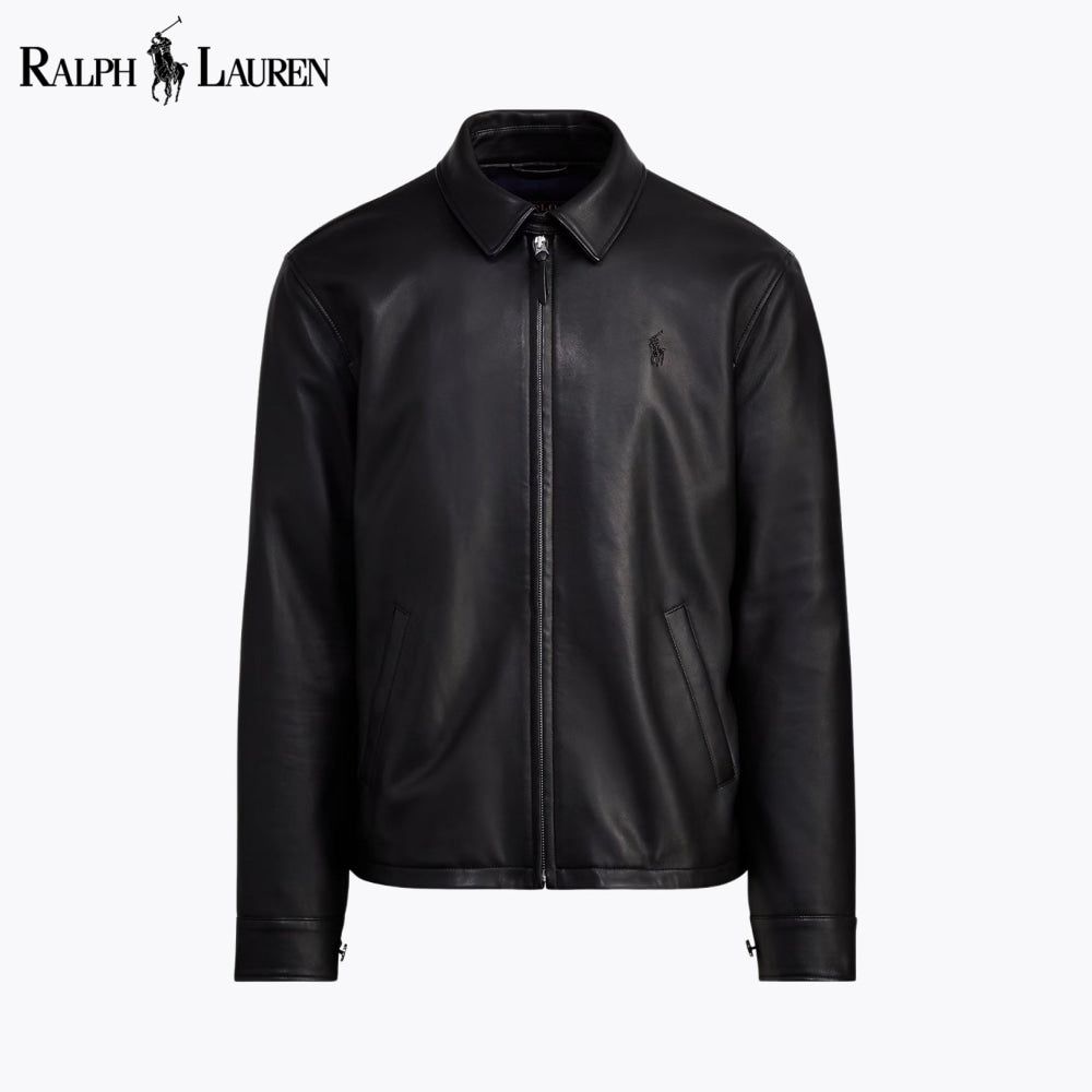 RL Leather Jacket Black / S RL The Bedford Twill Jacket